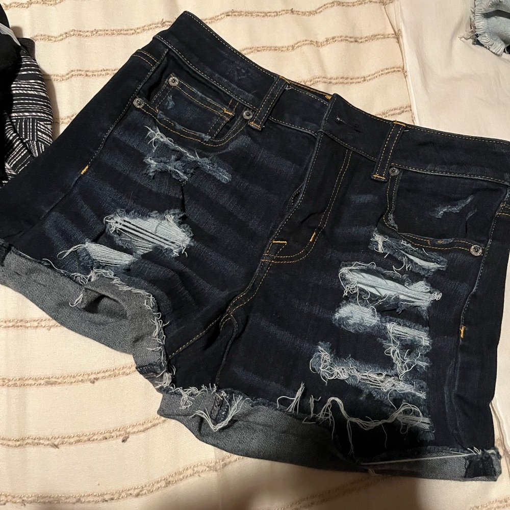 American eagle jean shorts